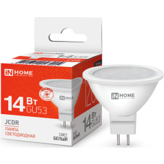 Светодиодная лампочка IN HOME LED-JCDR-VC (14 Вт, GU5.3)