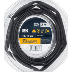 Термоусадочная трубка IEK UDR12-006-003-002-K02-T