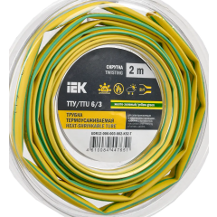 Термоусадочная трубка IEK UDR12-006-003-002-K52-T