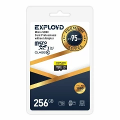 Карта памяти 256Gb MicroSD Exployd Premium