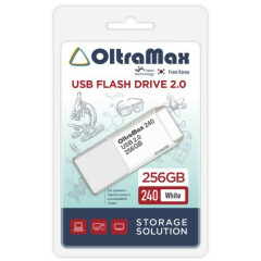 USB Flash накопитель 256Gb OltraMax 240 White