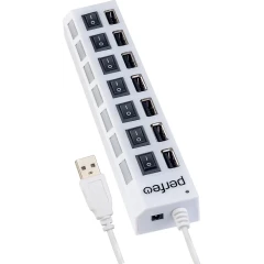 USB-концентратор Perfeo PF-H033 White