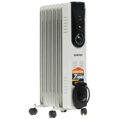 Масляный радиатор CENTEK CT-6200 White