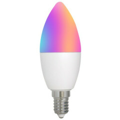 Умная лампа MOES WiFi LED Bulb E14 (RGB+CW) 6W