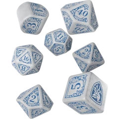 Набор кубиков Q Workshop Harry Potter Ravenclaw Modern Dice Set - White