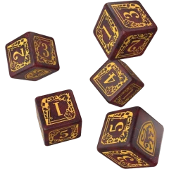 Набор кубиков Q Workshop Harry Potter Gryffindor Modern Dice Set - Red