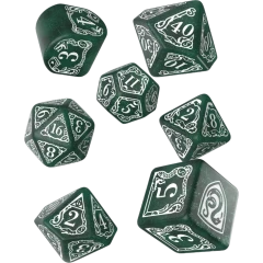 Набор кубиков Q Workshop Harry Potter Slytherin Modern Dice Set - Green