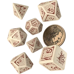 Набор кубиков Q Workshop The Witcher Dice Set Vesemir - The Old Wolf