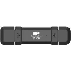 USB Flash накопитель 250Gb Silicon Power DS72 Black (SP250GBUC3S72V1K)