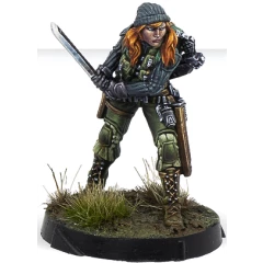 Миниатюра Corvus Belli Infinity Code One: Uxia McNeill (Boarding Shotgun)