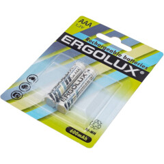 Аккумулятор Ergolux (AAA, 600mAh, 2 шт)