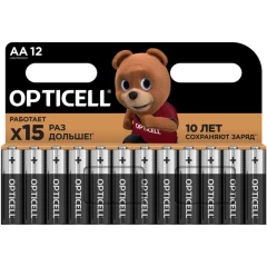 Батарейка Opticell Basic (AA, Alkaline, 12 шт)