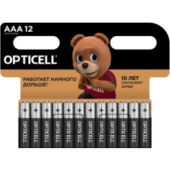 Батарейка Opticell Basic (AAA, Alkaline, 12 шт)