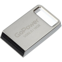 USB Flash накопитель 16Gb GoPower MINI Silver