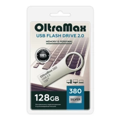 USB Flash накопитель 128Gb OltraMax 380 Silver