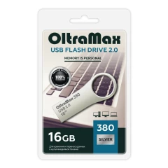 USB Flash накопитель 16Gb OltraMax 380 Silver