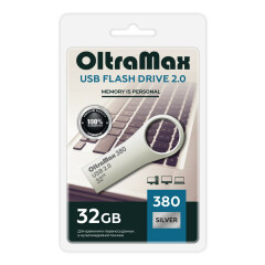 USB Flash накопитель 32Gb OltraMax 380 Silver