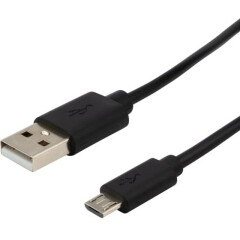 Кабель USB A (M) - microUSB B (M), 1м, Rexant 18-4268