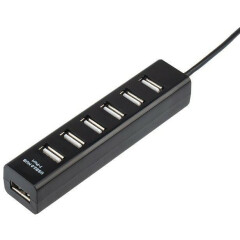 USB-концентратор Rexant 18-4107 Black