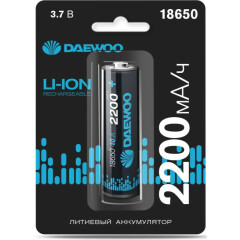 Аккумулятор Daewoo (18650, 2200 mAh, 1 шт)