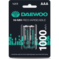 Аккумулятор Daewoo (AAA, 1000 mAh, 2 шт)