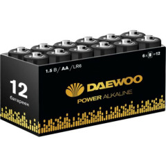 Батарейка Daewoo Power Alkaline (AA, 12 шт)
