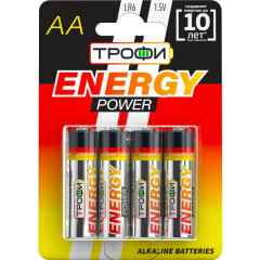 Батарейка Трофи (AA, 4 шт)