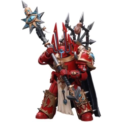 Фигурка JOYTOY Warhammer 40K Chaos Space Marines Crimson Slaughter Sorcerer Lord in Terminator Armour