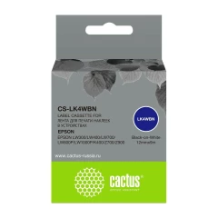 Ленточный картридж Cactus CS-LK4WBN Black