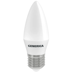 Светодиодная лампочка GENERICA LL-C35-08-230-30-E27-G (8 Вт, E27)