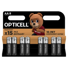 Батарейка Opticell Basic (AA, 8 шт)