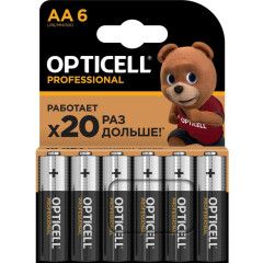 Батарейка Opticell Professional (AA, 6 шт)