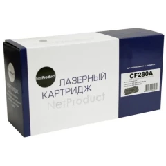 Картридж NetProduct CF280A Black