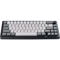 Клавиатура Epomaker EK68 Black Gray/White