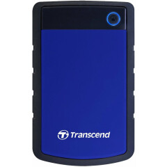 Внешний жёсткий диск 2Tb Transcend StoreJet 25H3 Blue (TS2TSJ25H3B)