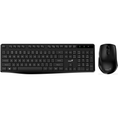 Клавиатура + мышь Genius KM-8006S/KM-8206S Black