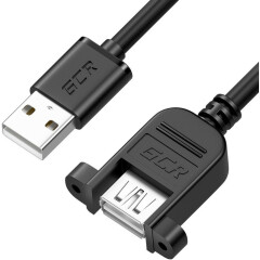 Кабель удлинительный USB A (M) - USB A (F), 0.5м, Greenconnect GCR-52442