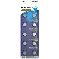 Батарейка Pleomax (LR69, 10 шт)
