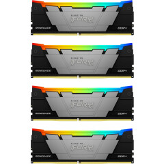 Оперативная память 32Gb DDR4 3200MHz Kingston Fury Renegade RGB (KF432C16RB2AK4/32) (4x8Gb KIT)