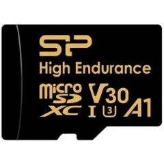 Карта памяти 256Gb MicroSD Silicon Power Golden High Endurance (SP256GBSTXDV3V1H)