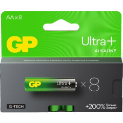 Батарейка GP 15A Ultra Plus Alkaline (AA, 8 шт) (15AUPA21-2CRB8)