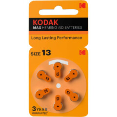 Батарейка Kodak (ZA13, 6 шт)