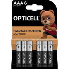 Батарейка Opticell Basic (AAA, 6 шт)