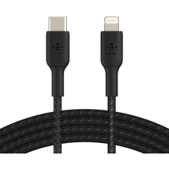 Кабель USB Type-C - Lightning, 2м, Belkin CAA004BT2MBK