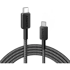 Кабель USB Type-C - USB Type-C, 1.8м, Anker 322 Black