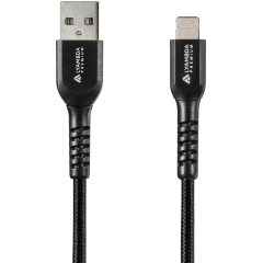 Кабель USB - Lightning, 1м, Lyambda LALm10-BK