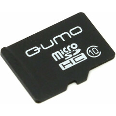 Карта памяти 16Gb MicroSD QUMO (QM16GMICSDHC10NA)