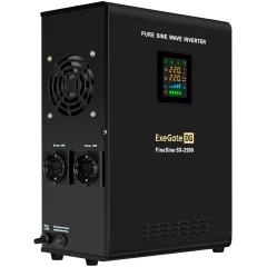 ИБП + батарея ExeGate FineSine SX-2500.LCD.AVR.2SH + 2x HR 12-40 (40Ач)