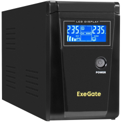 ИБП ExeGate SineTower SZ-600.LCD.AVR.1SH