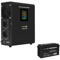 ИБП + батарея ExeGate FineSine SX-500.LCD.AVR.2SH + DT 12120 (120Ач)